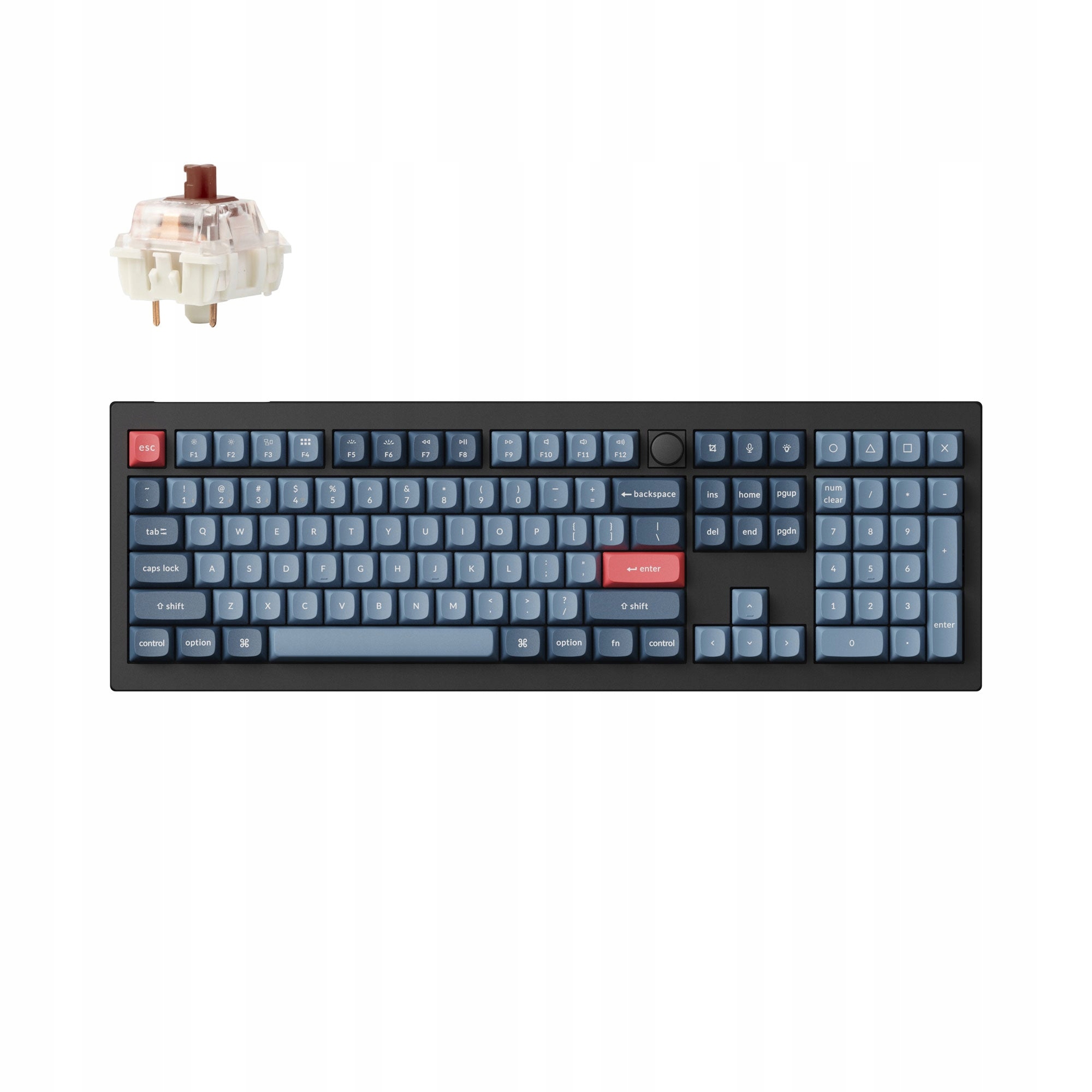 Mechanizm Gateron Jupiter Brown – komfort pisania