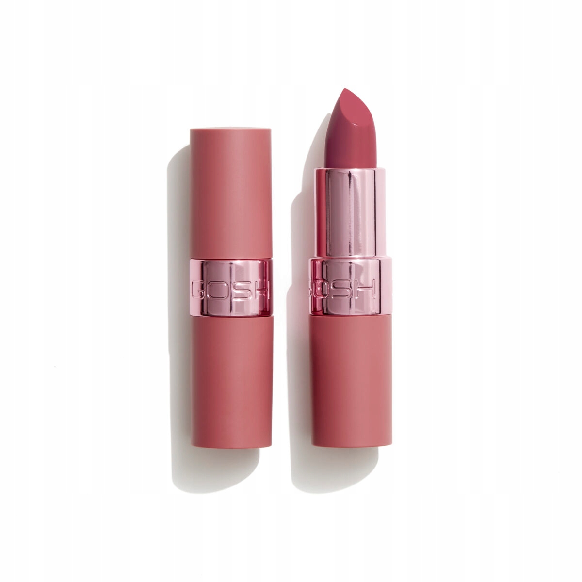 Gosh, Luxury Rose Lips – Wegańska pomadka do ust 004 ENJOY