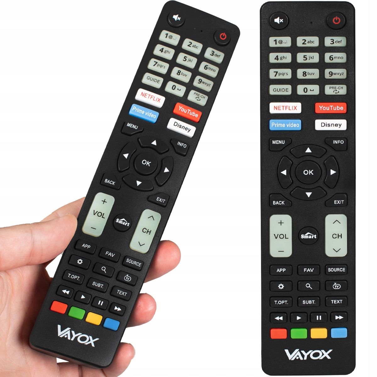 Pilot zdalnego sterowania do TV VA0285 VAYOX – Uniwersalne rozwiązanie dla 19 marek