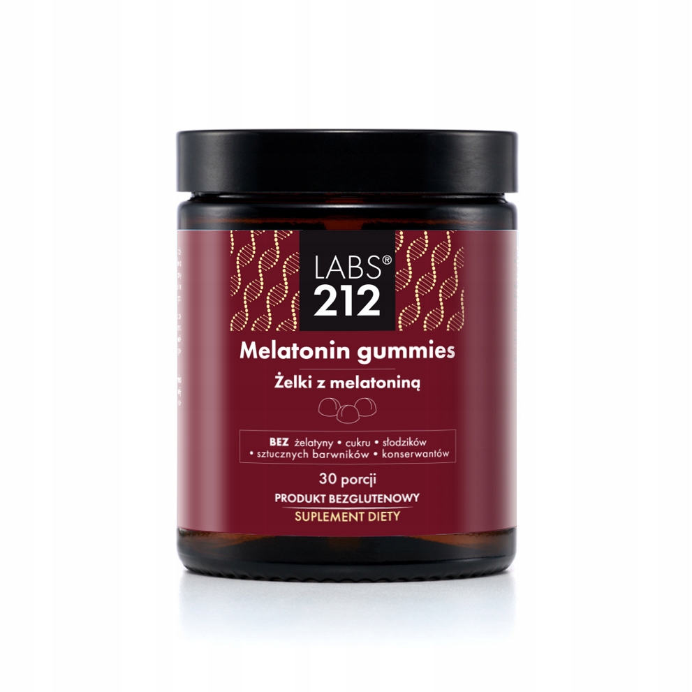 LABS212 Melatonin Żelki – Naturalny suplement diety dla lepszego snu