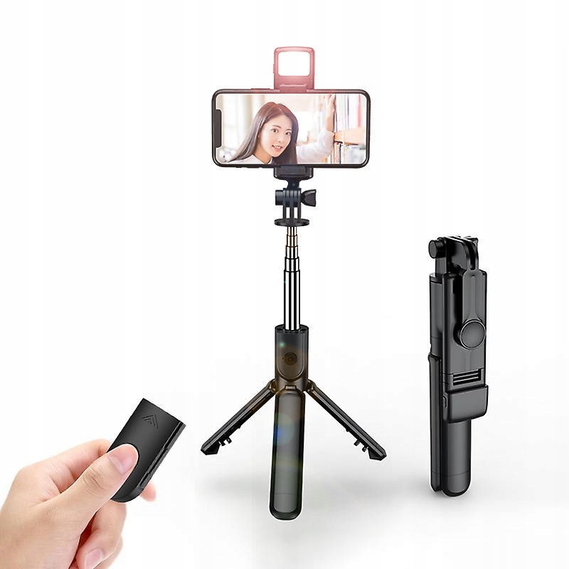 Selfie Stick OWL-TECH KIJEK SELFIE STICK REGULOWANY MONOPOD STATYW DO TELEFONU + PILOT BLUETOOTH – Idealne rozwiązanie dla miłośników fotografii