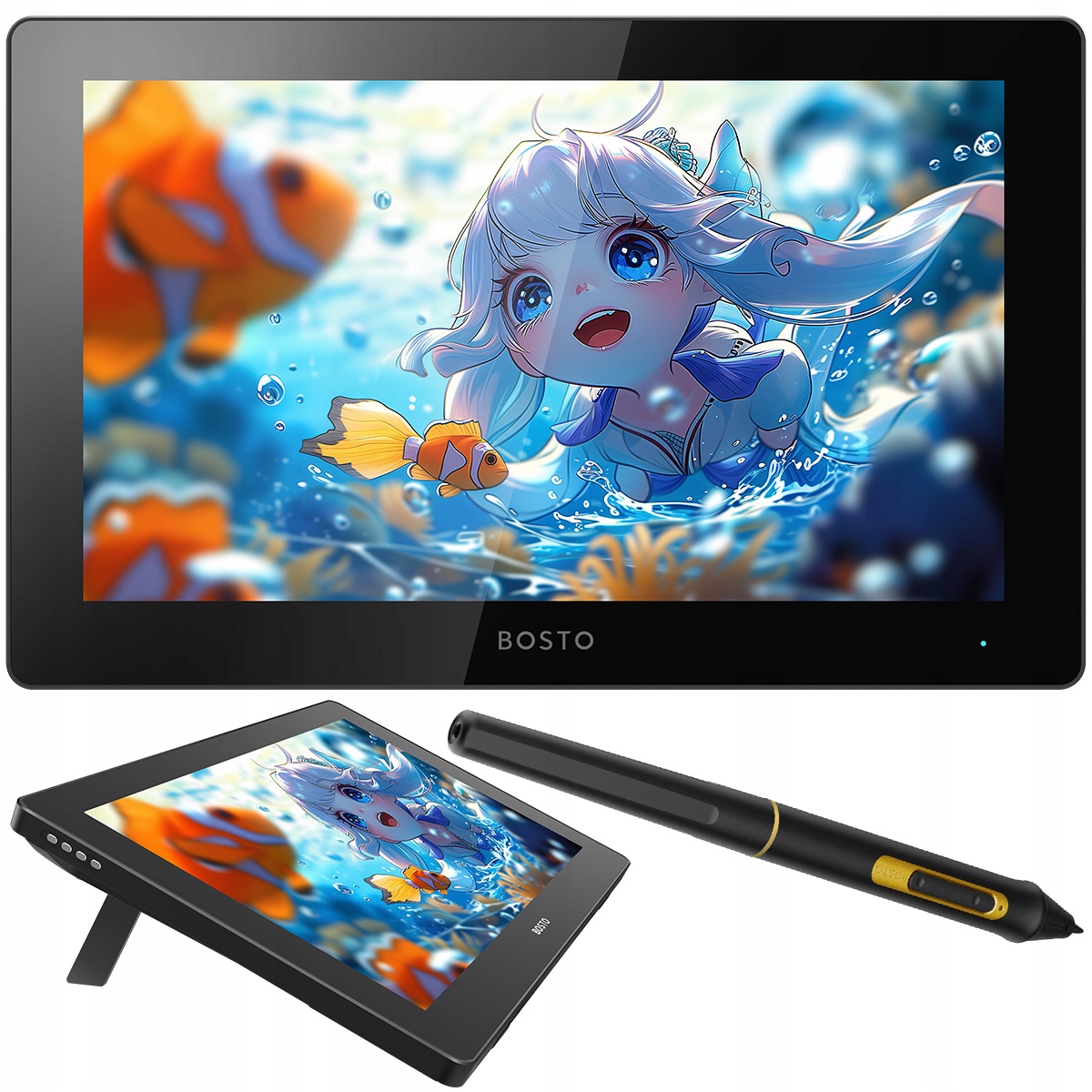 Tablet graficzny BOSTO BT-16UHD – Twój klucz do cyfrowej sztuki