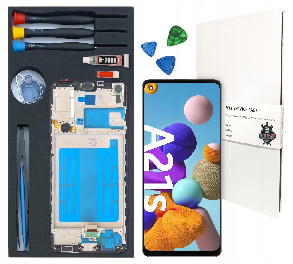 Oryginalny zestaw FIX IT SMART do samodzielnej wymiany wyświetlacza