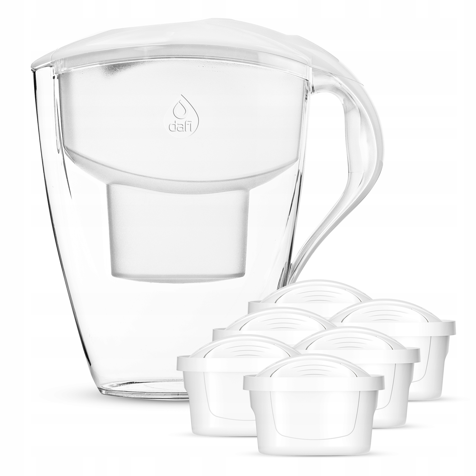 Dzbanek filtrujący Dafi ASTRA 3l Biały 6 Unimax – Idealne rozwiązanie do oczyszczania wody