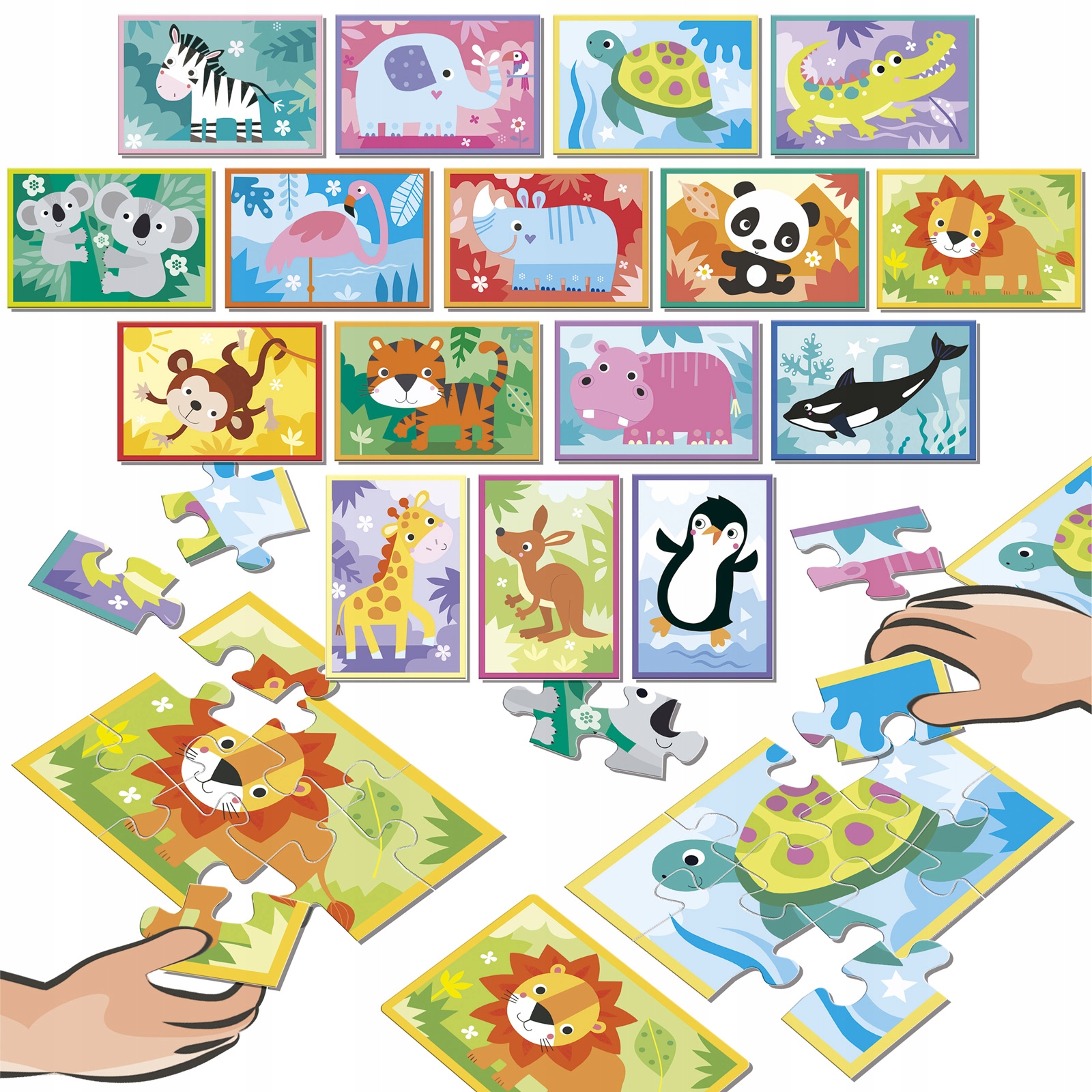 Tematyka puzzli: Zwierzęta