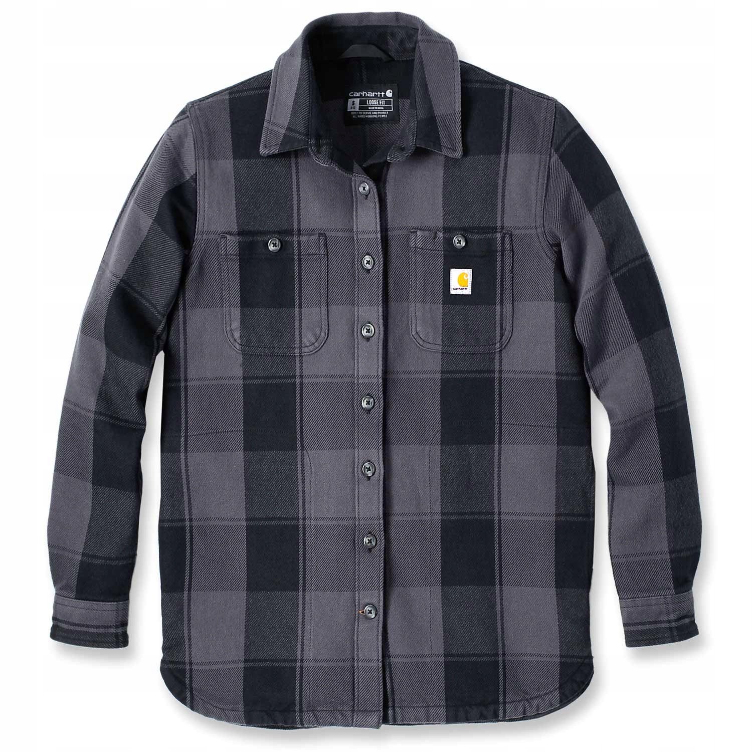 Koszula Wierzchnia Carhartt Twill Shirt Jac Black – Styl i funkcjonalność w jednym
