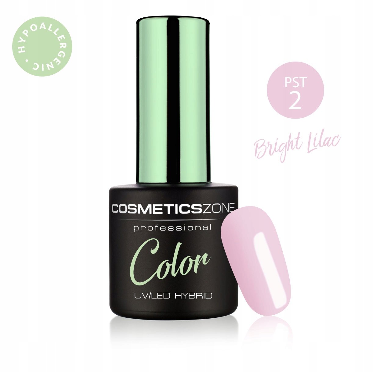 COSMETICS ZONE LAKIER HYBRYDOWY KOLOR 7ML - PST2 EAN (GTIN) 5903876981679