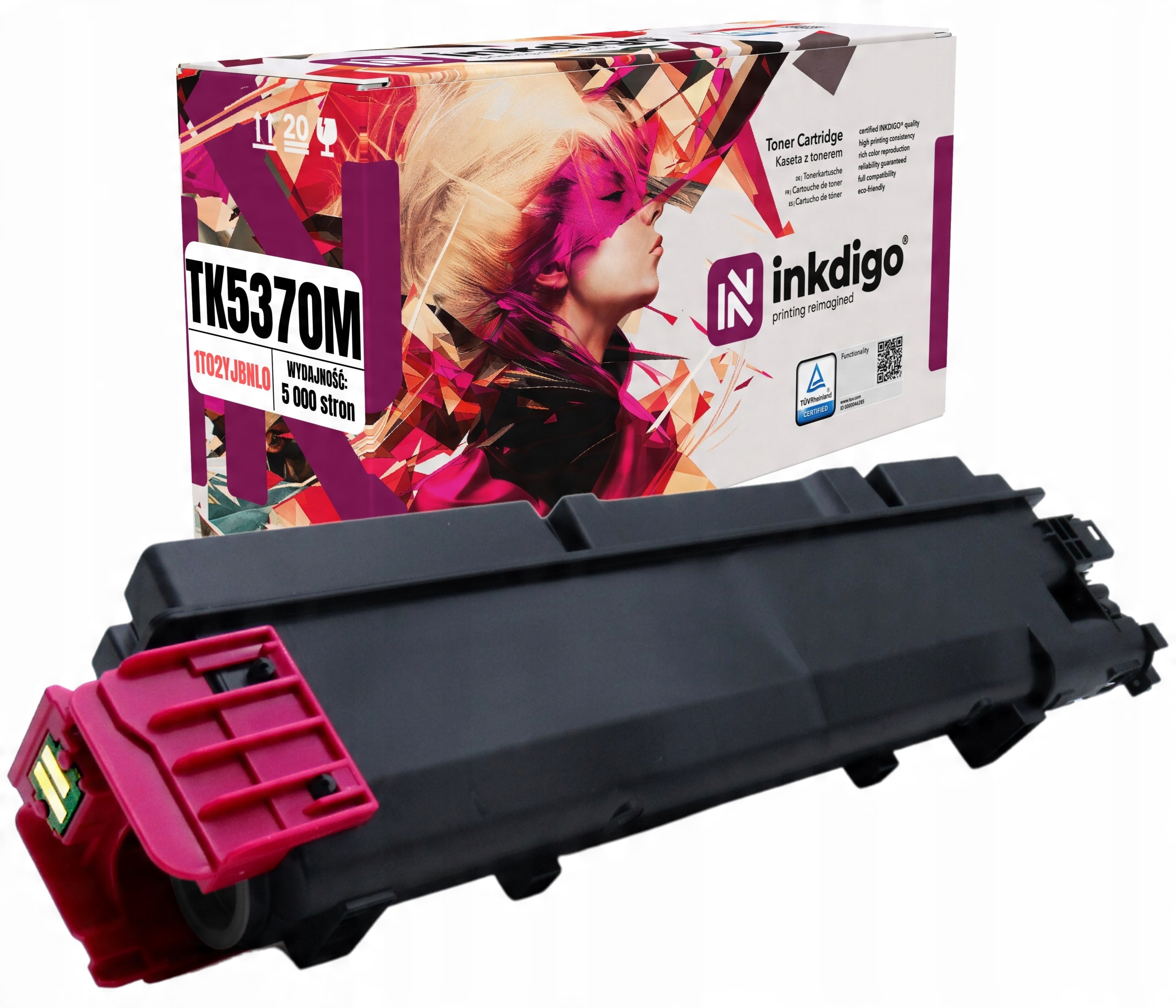 Toner INKDIGO do KYOCERA TK 5370 Magenta P – Wydajność i jakość w jednym