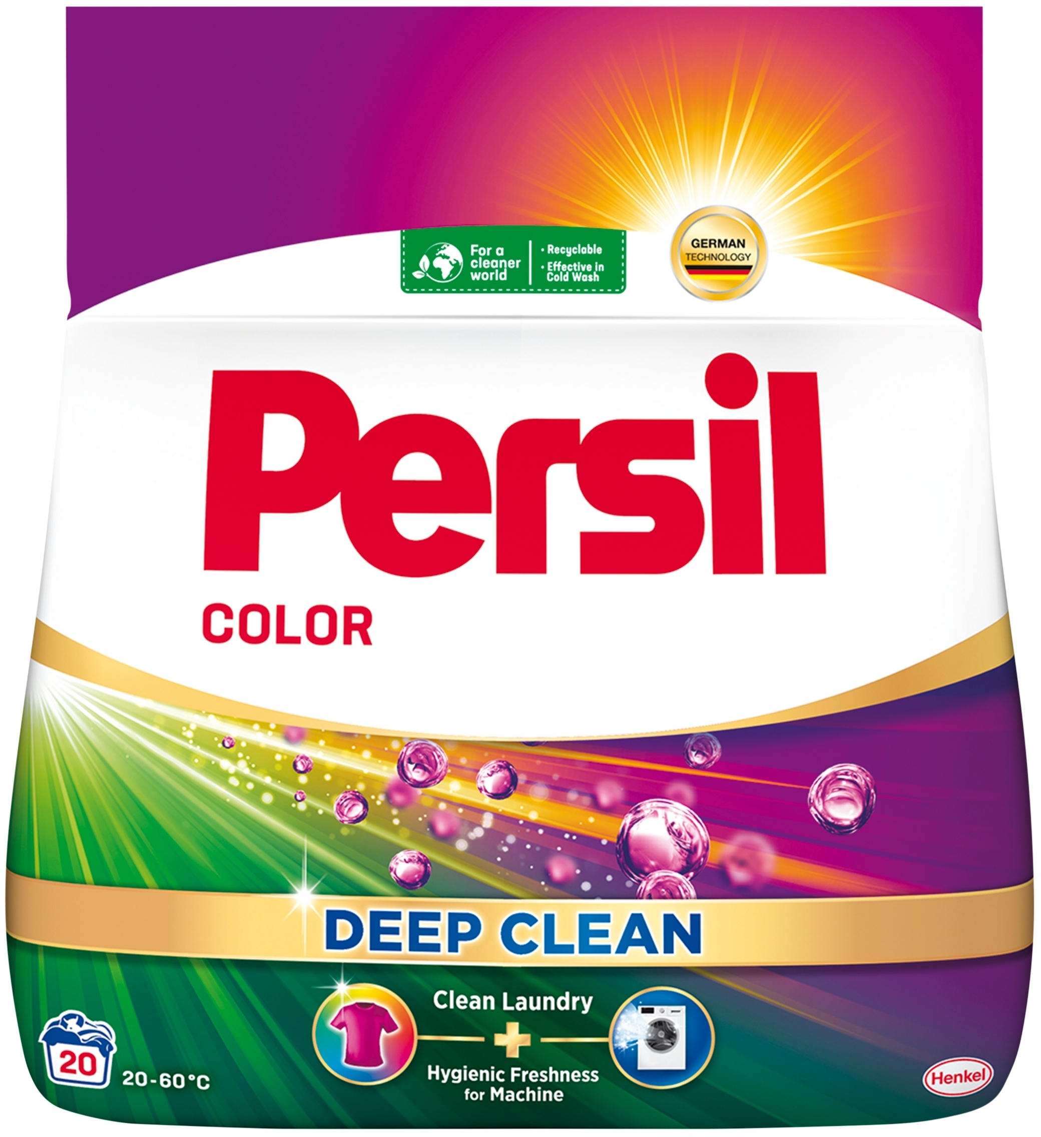 Persil Deep Clean Color – Proszek do prania kolorów dla głębokiej czystości