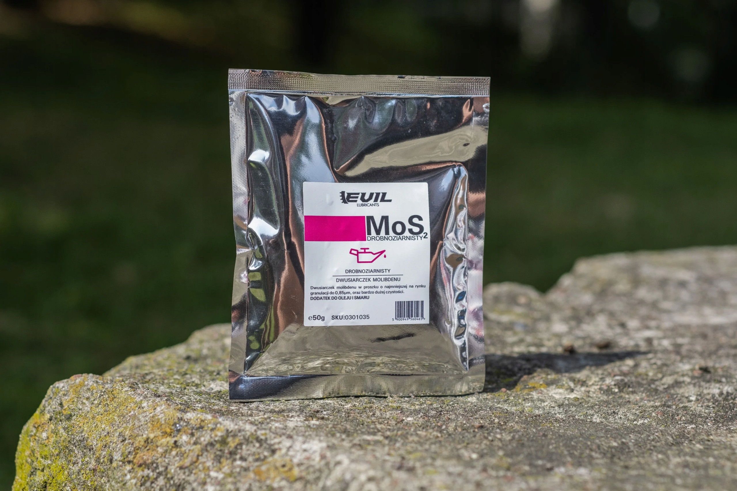 eLUBE Dwusiarczek Molibdenu Drobny proszek MoS2 0,85μm – Doskonały dodatek do smarów