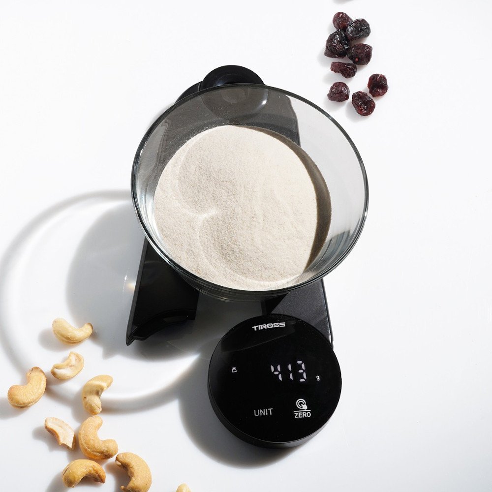 Szeroki zakres pomiarowy – Od 1 g do 5 kg