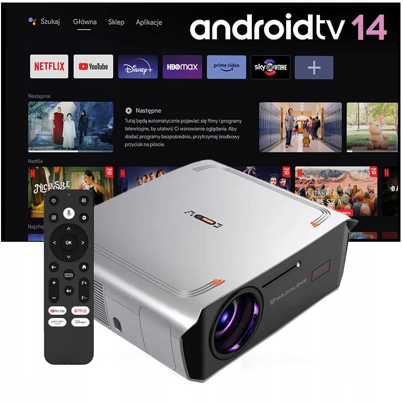 System Android TV 14 – Szybki dostęp do ulubionych aplikacji