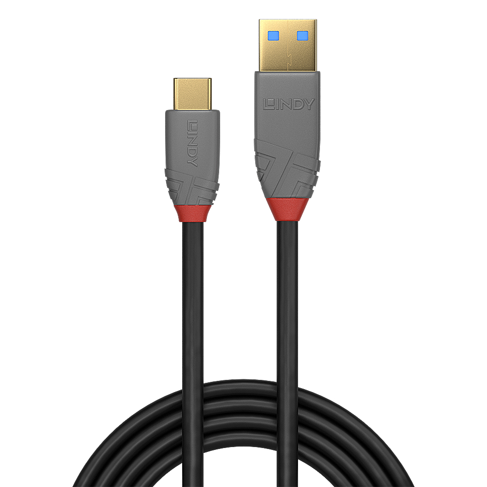 Kabel USB-A - USB-C 1 m Szary (36911) – Wydajność i niezawodność w jednym