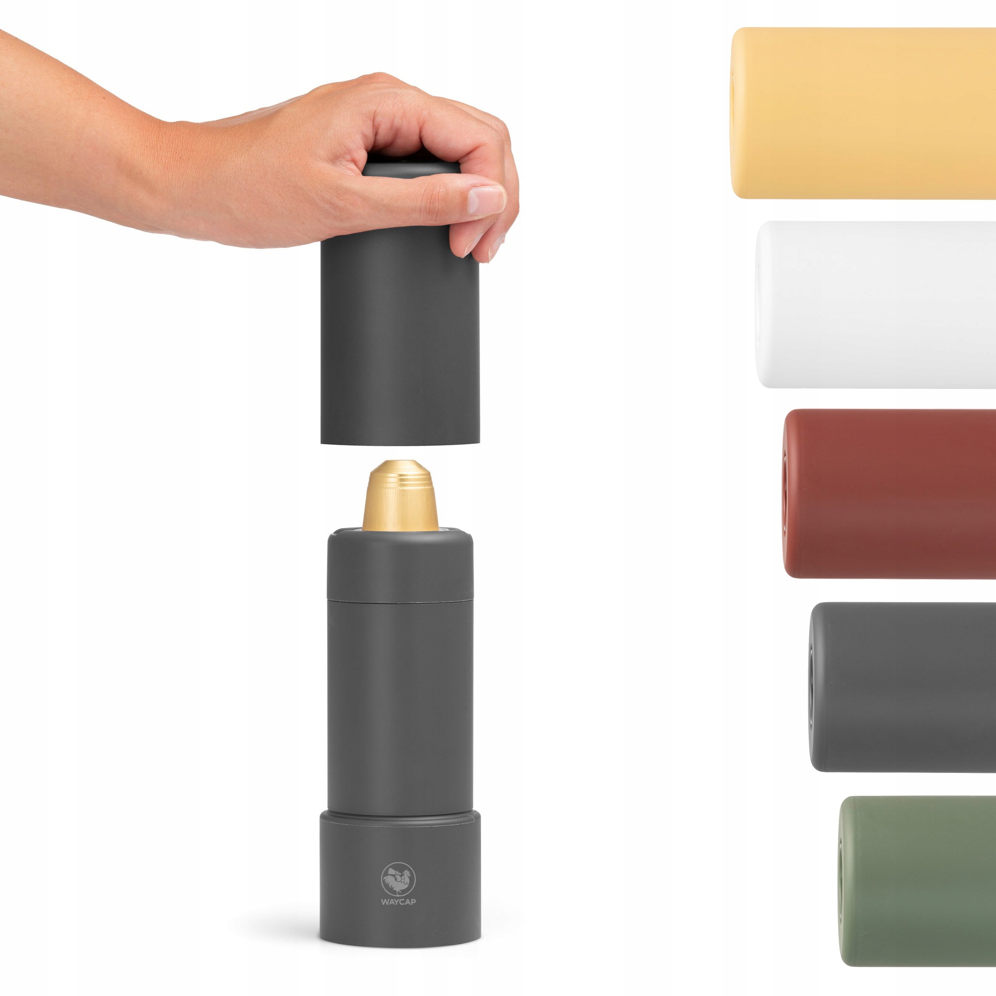 Wydajność i pojemność – Przechowuj do 15 zużytych kapsułek