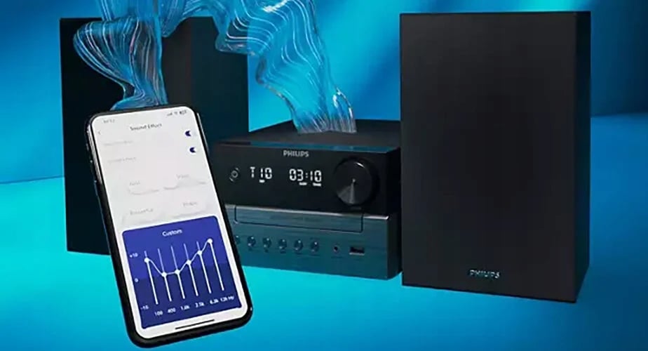 Wysoka jakość dźwięku z technologią Bass Reflex