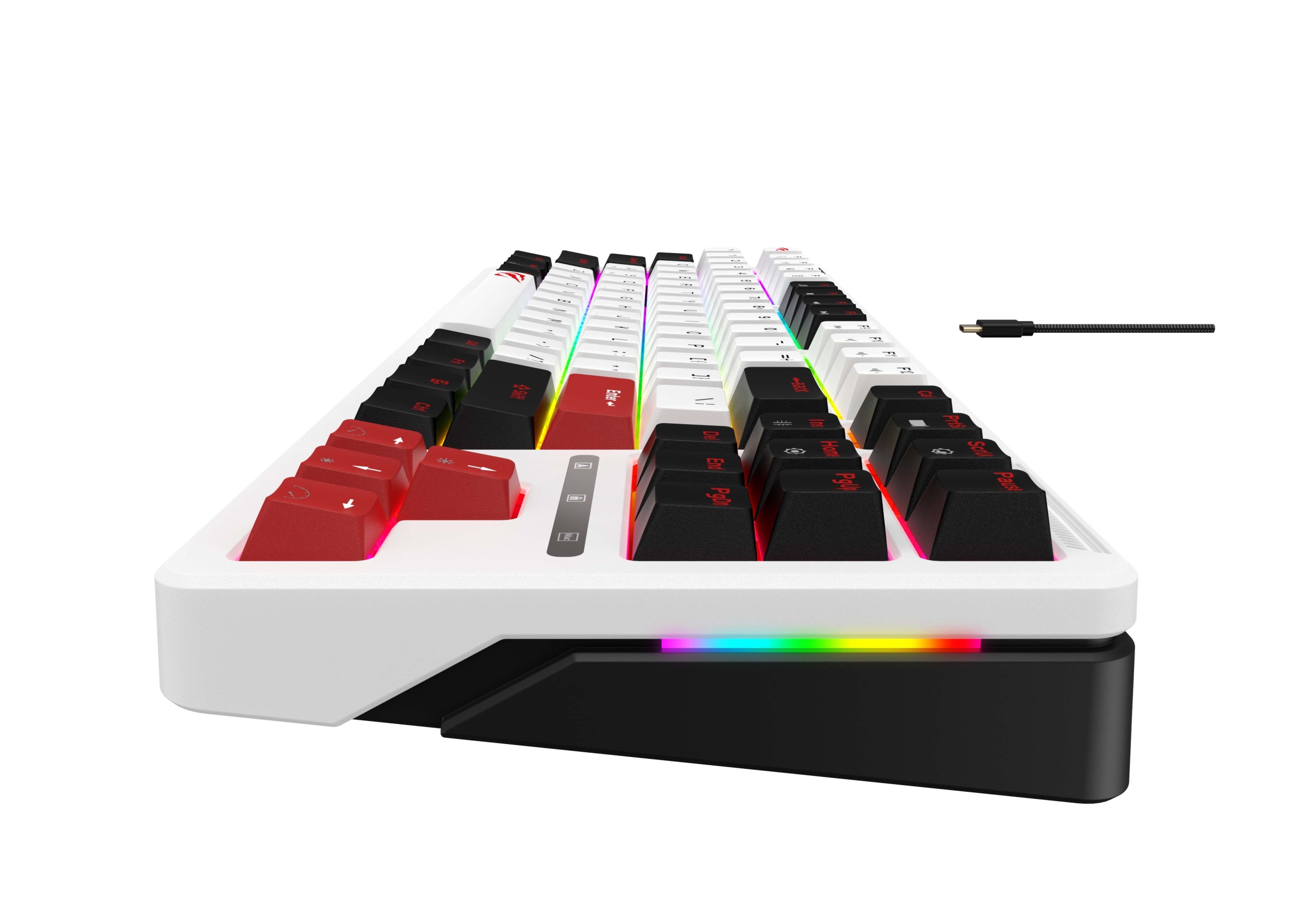 Stylowe podświetlenie RGB LED dla lepszej widoczności