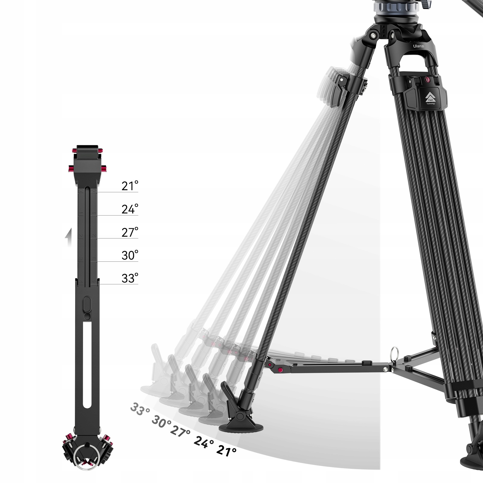 Regulowana wysokość od 64 cm do 155 cm – Idealne dopasowanie do potrzeb