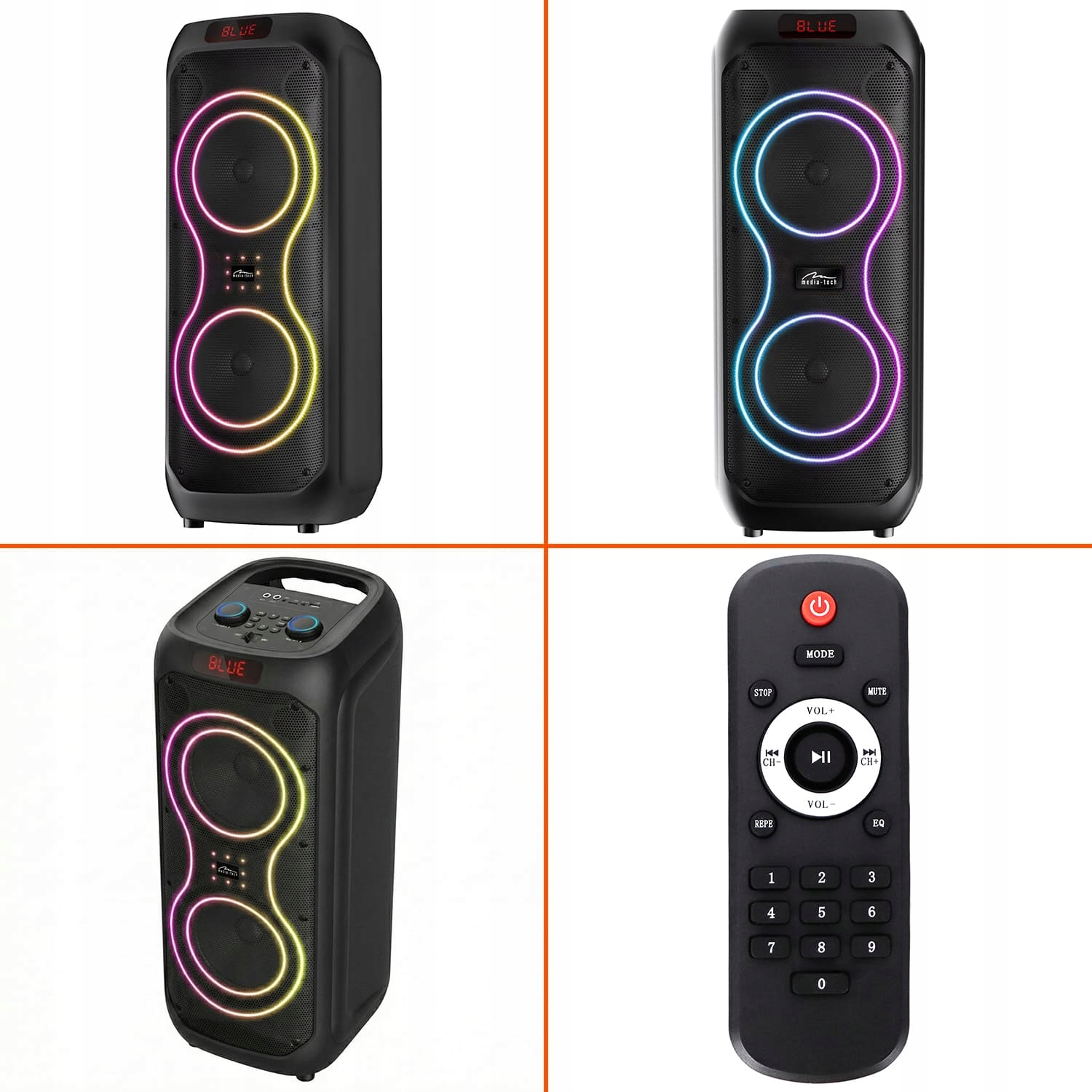 POWER AUDIO MAX – Duży głośnik Bluetooth dla miłośników muzyki