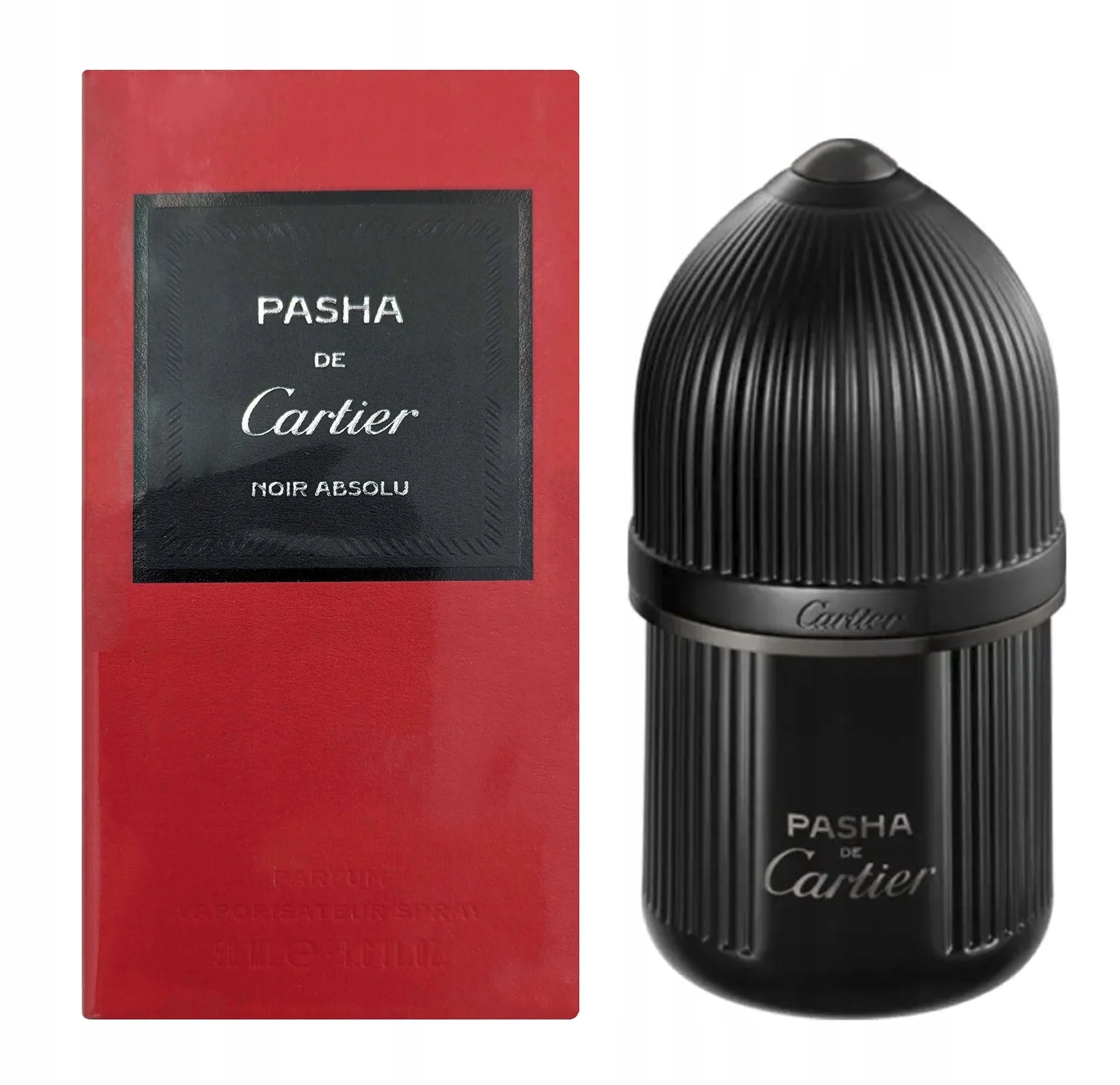 Cartier Pasha de Cartier Edition Noire Absolu – Woda Perfumowana dla Mężczyzn 50 ml