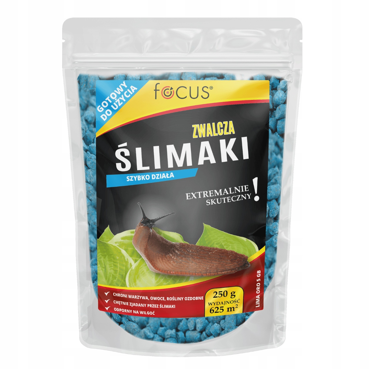 Focus Lima Oro 5 GB – Skuteczny środek na ślimaki w granulkach