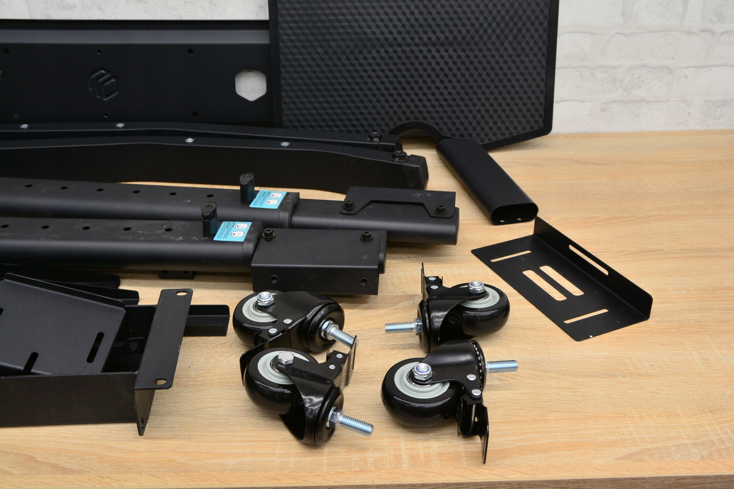 Mobilność i stabilność dzięki czterem kółkom z blokadą