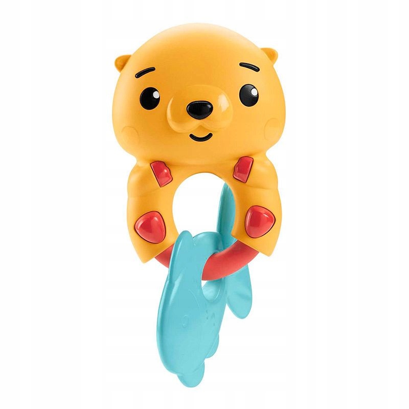 Fisher Price Grzechotka Gryzak Wesoła Wydra – Radość i zabawa dla najmłodszych