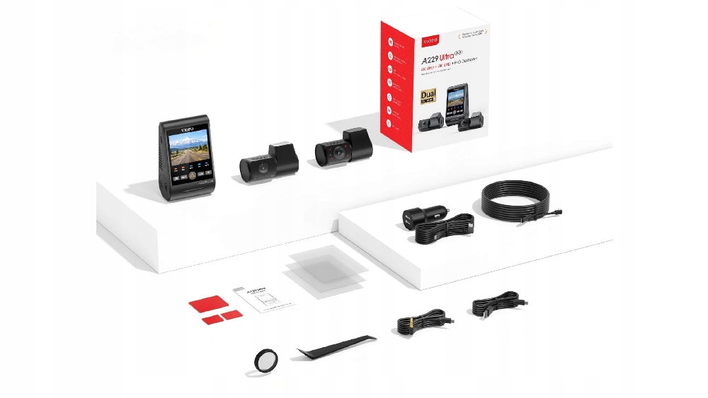 Wideorejestrator VIOFO A229 ULTRA 3CH-G GPS – Twoje bezpieczeństwo na drodze