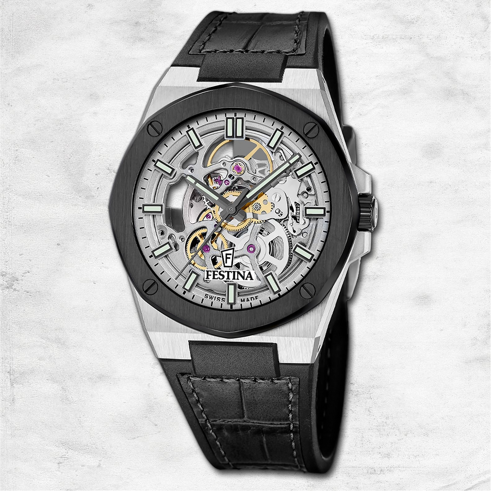 Zegarek męski Festina F22009-1 czarny – Elegancja i styl na każdą okazję