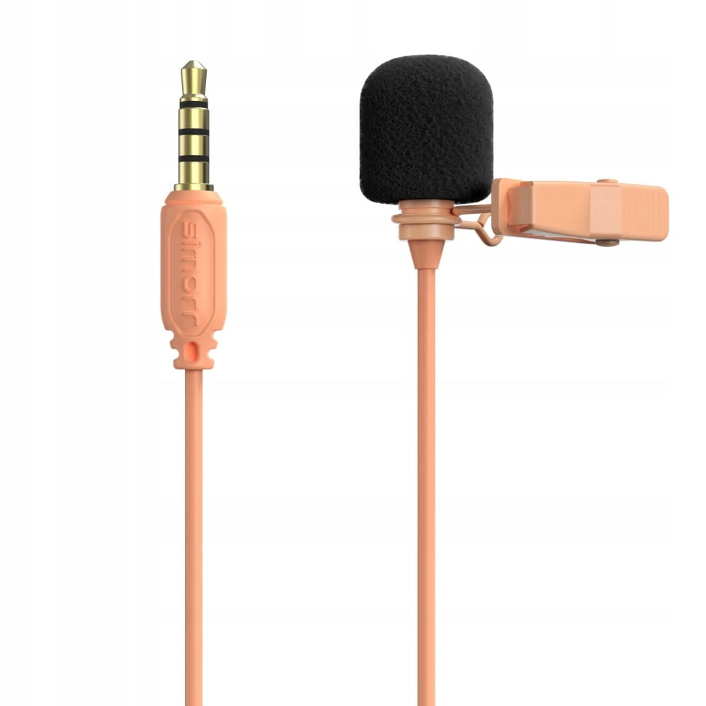 SmallRig 3389 - mikrofon krawatowy 3,5 mm Simorr Wave L1 – Idealny wybór dla vlogerów
