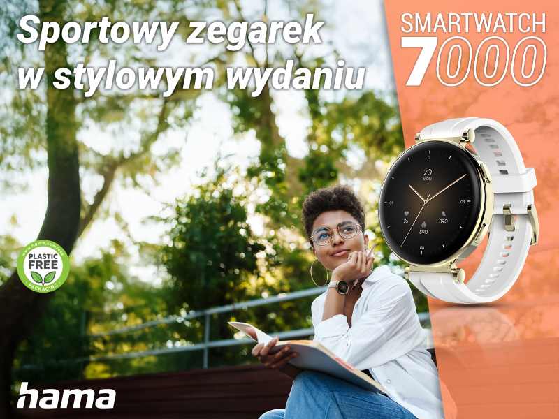 Wyraźny wyświetlacz AMOLED i intuicyjna obsługa zegarka