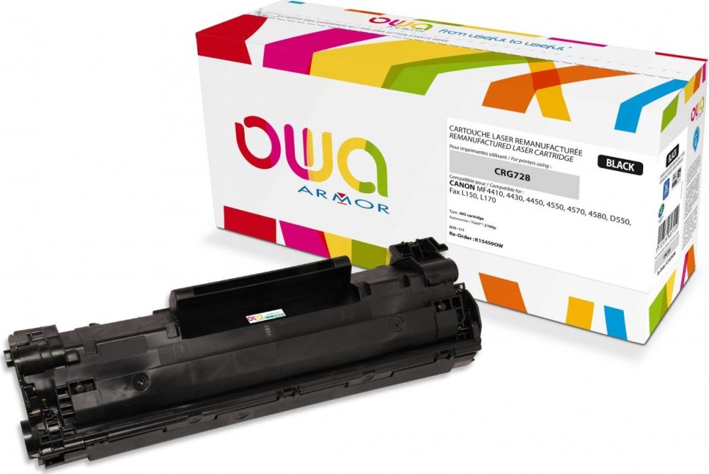 Typ materiału eksploatacyjnego - Czarny toner