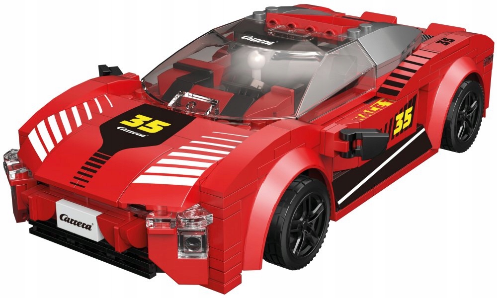 Carrera CARRERA RC Construction Racer 2,4GHz – Zdalnie sterowany samochód wyścigowy do samodzielnego montażu