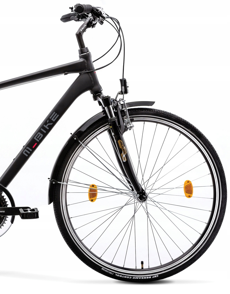 Amortyzowany widelec SR Suntour CR85-E25-P – płynna jazda w każdych warunkach