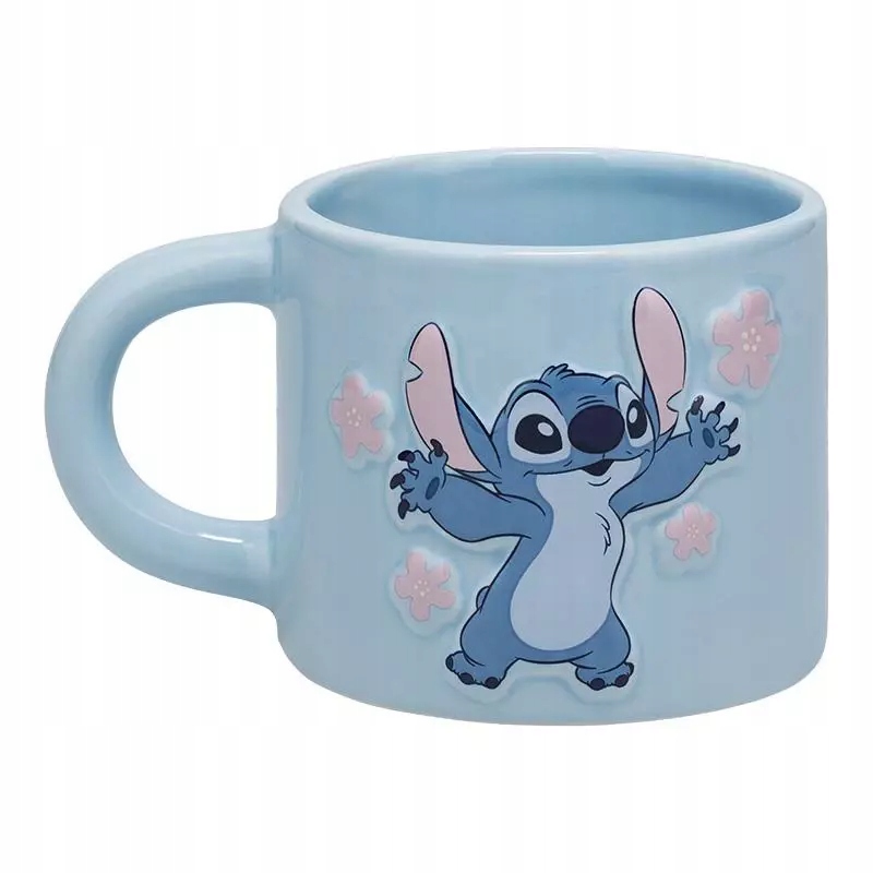 PALADONE Disney Stitch Kubek tłoczony – Urokliwy towarzysz porannej kawy