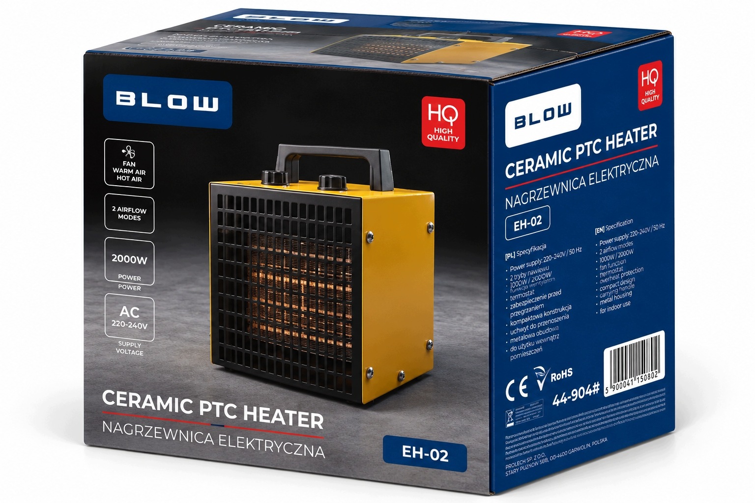 Termowentylator z termostatem – Komfortowa regulacja temperatury
