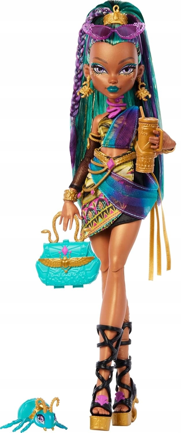 Lalka Monster High Nefera de Nile JDR48 – Królewska mumia z Lavish