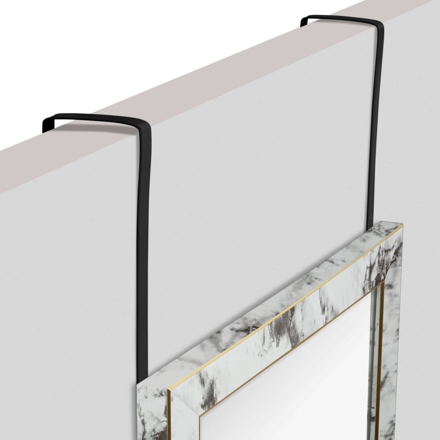 Stylowa rama ze wzorem marmuru – idealne do każdego pomieszczenia