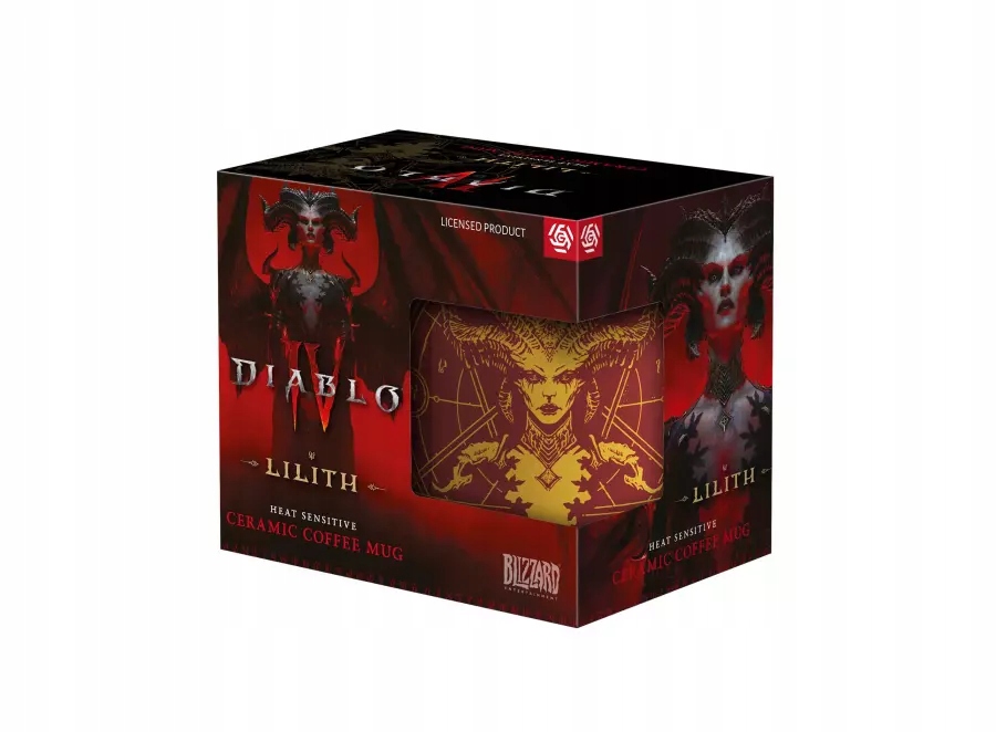 Kubek termoaktywny Diablo IV Lilith's Blood – Odkryj magię Sanktuarium