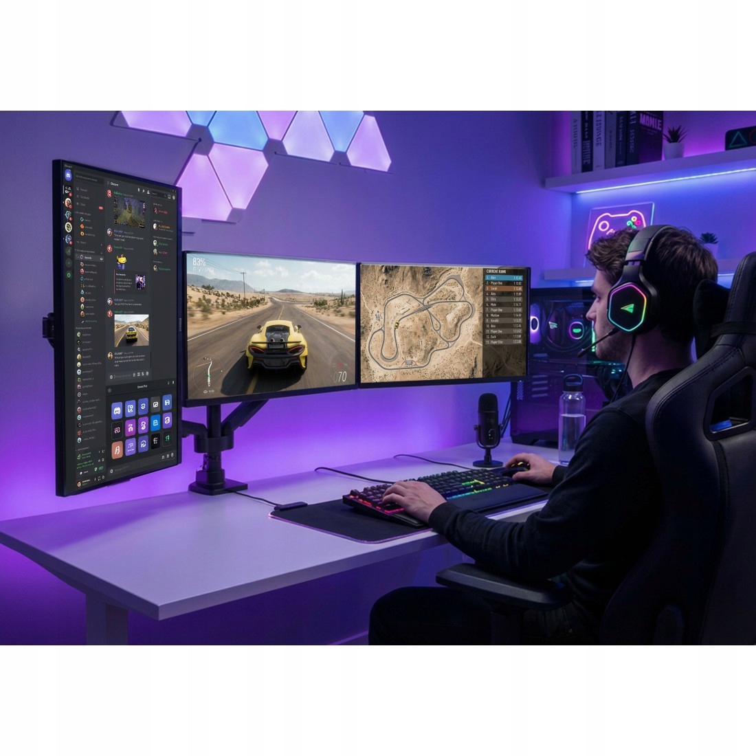 Uchwyt do monitora sprężyna gazowa Hama 00220909 – Ergonomia w Twoim biurze