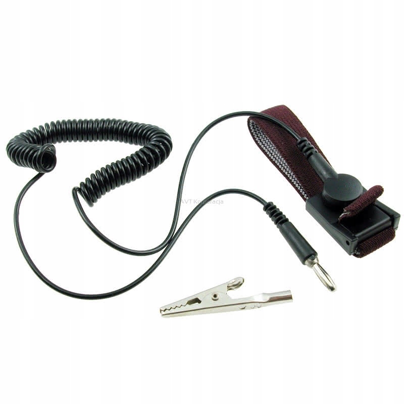 Opaska antystatyczna uziemiająca na rękę 2309 – Ochrona przed wyładowaniami elektrostatycznymi