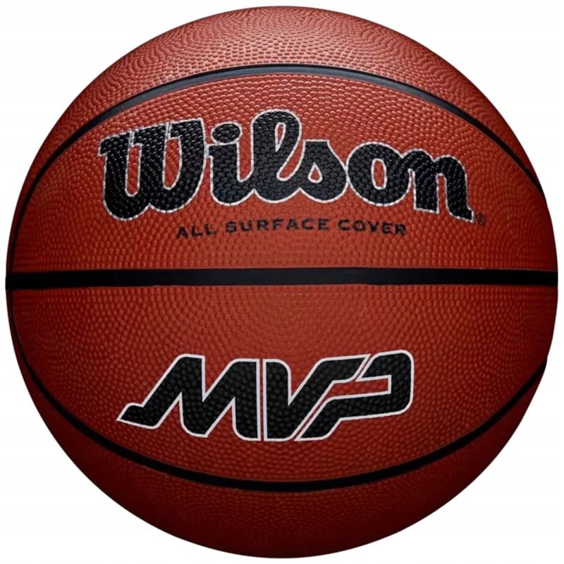 Wilson MVP Ball WZ3018703XB Brązowe 7 – Idealna piłka do koszykówki na boiska zewnętrzne
