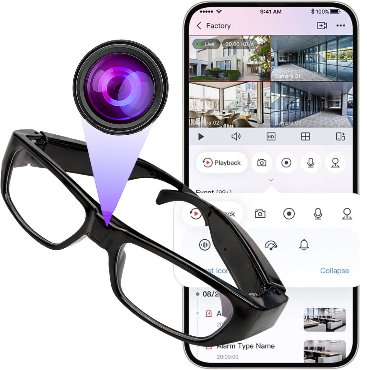 Zdalny Podgląd i Kontrola przez Aplikację Mobilną