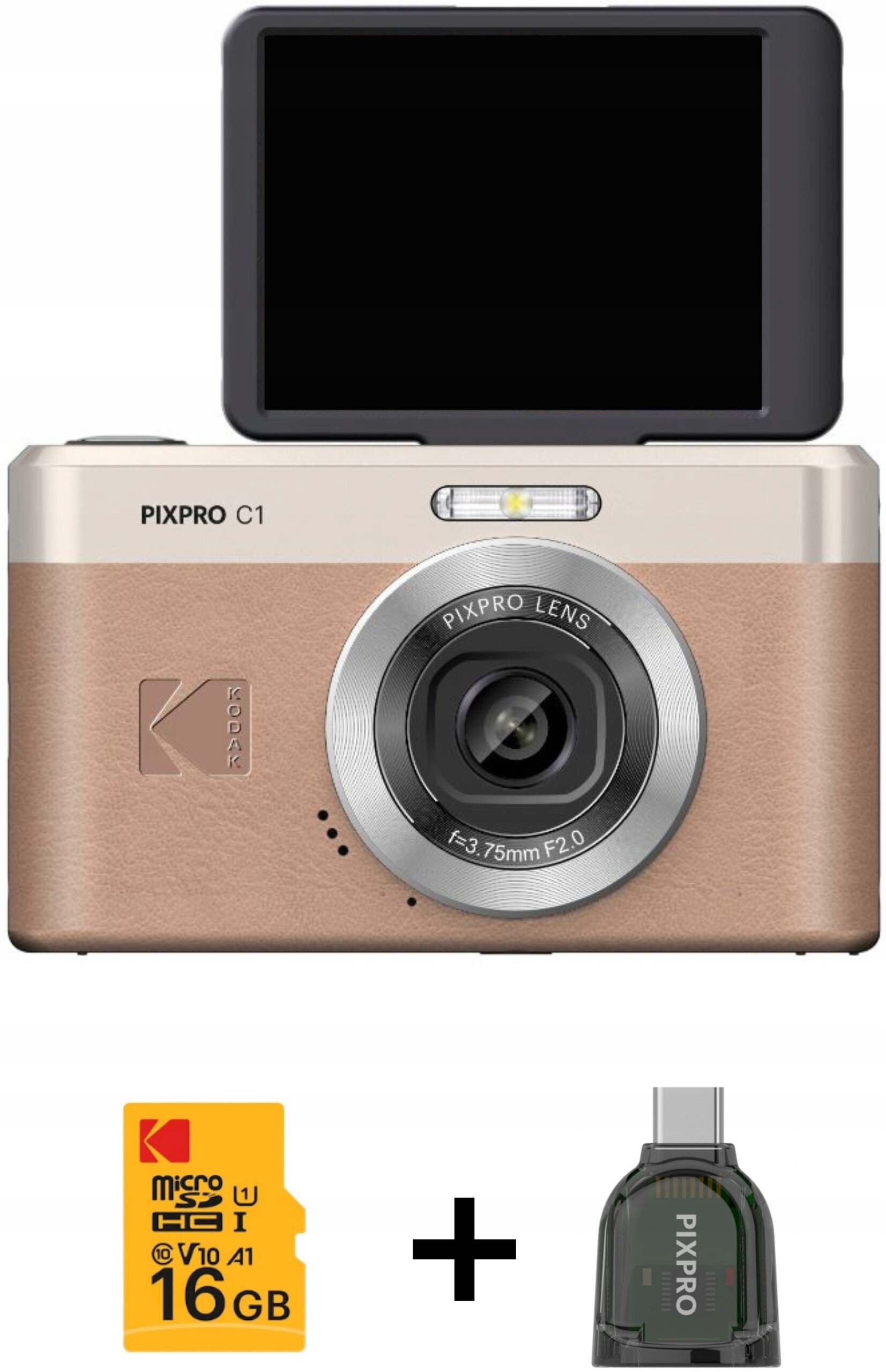 Zestaw akcesoriów – Karta pamięci 16 GB i czytnik