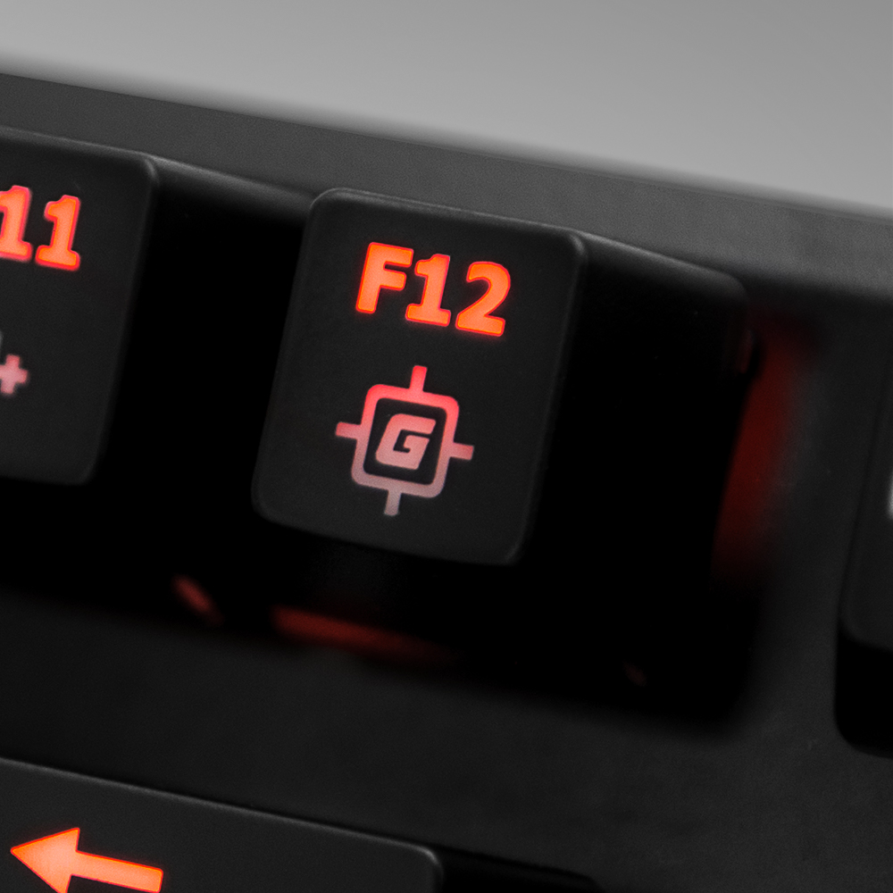 Tryb gry z pełnymi funkcjami Anti-Ghosting i N-key rollover