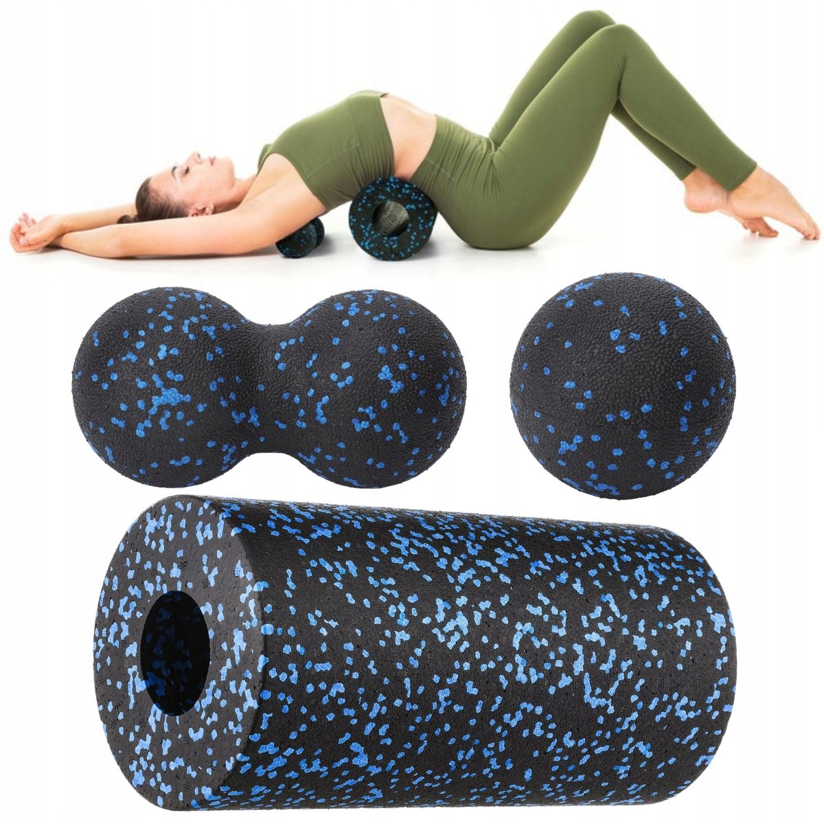 Zestaw do masażu EPP – Trzy różne masażery w jednym