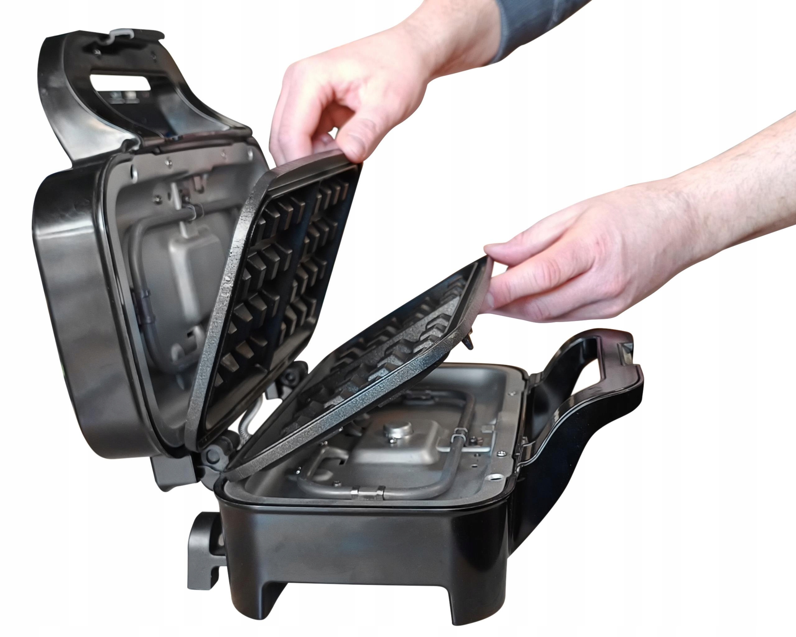 Wymienne płytki – opiekacz, grill kontaktowy i gofrownica w jednym