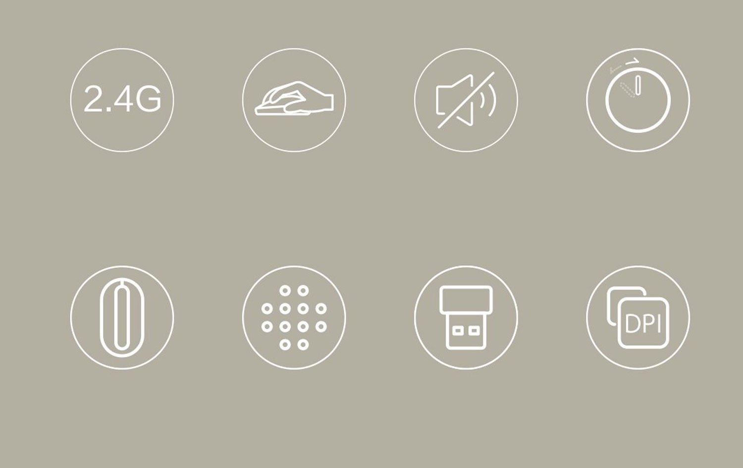 Wysoka regulowana czułość – Precyzyjne ruchy z DPI 800-1600