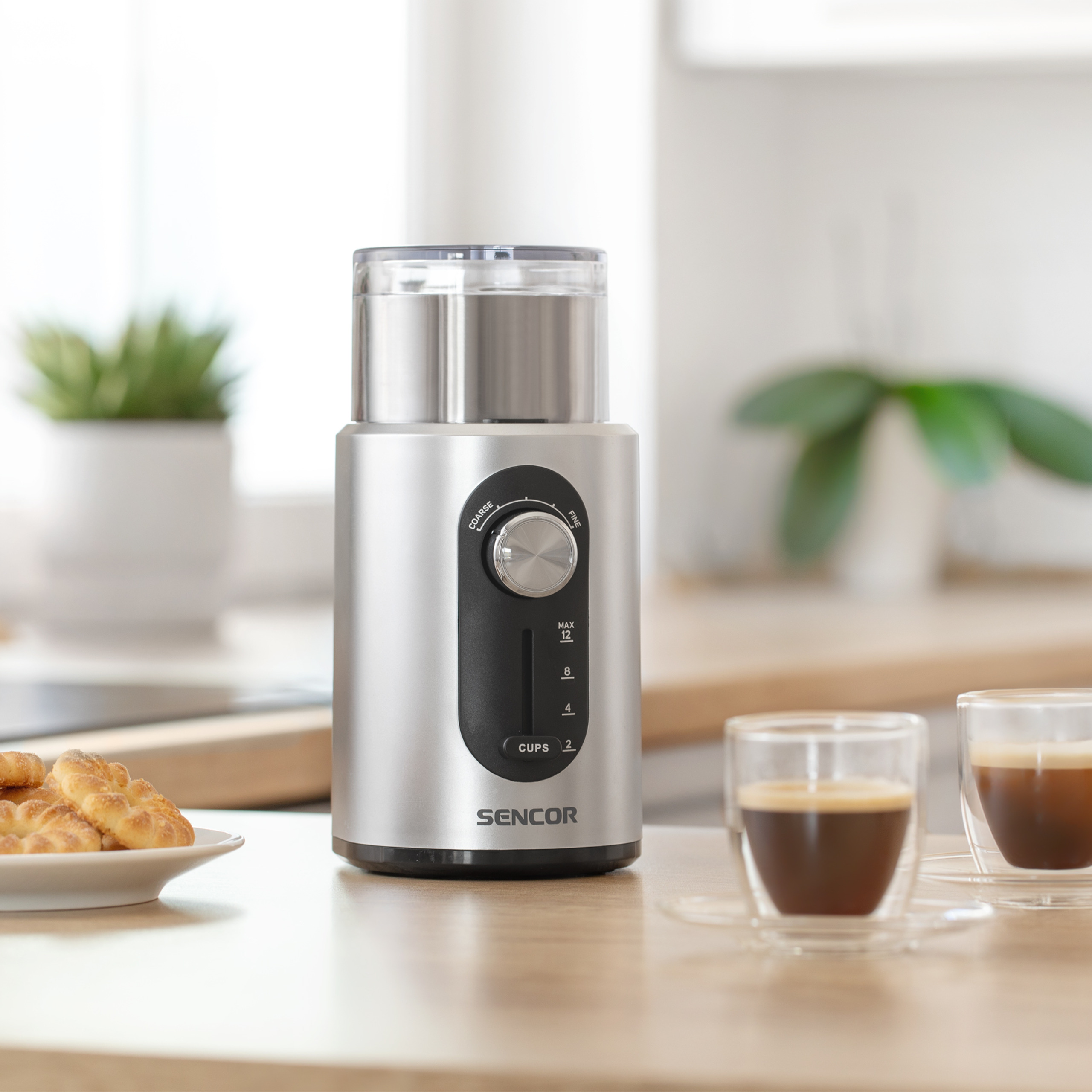 Wydajność i pojemność – Mielenie do 60 g ziaren kawy