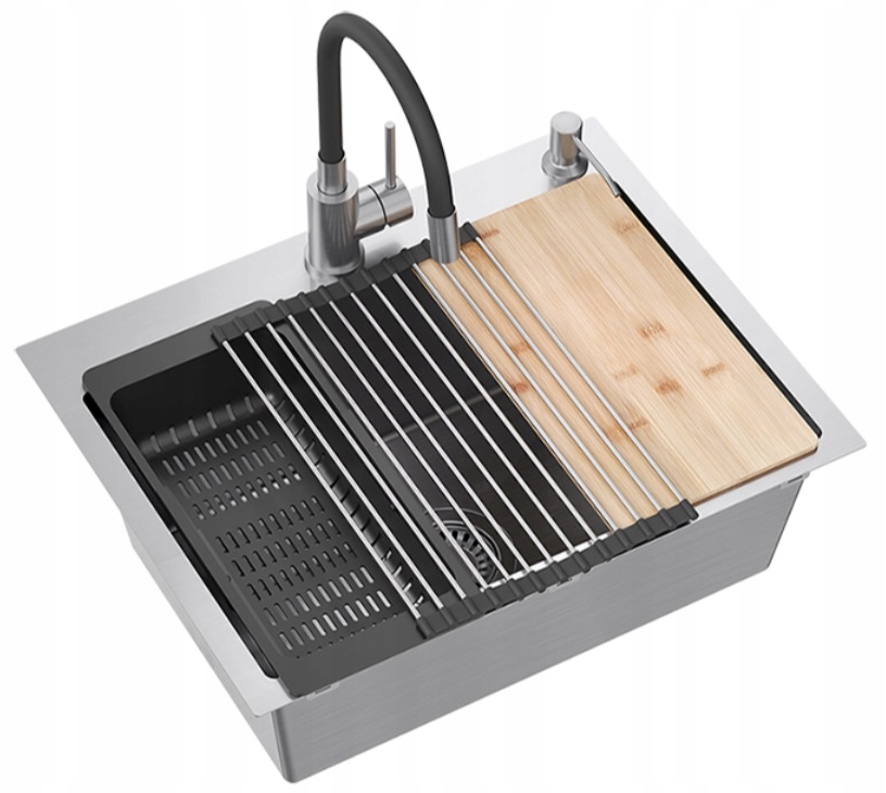 Zlewozmywak QUADRON LUKE 110 WORKSTATION – Nowoczesne rozwiązanie do Twojej kuchni