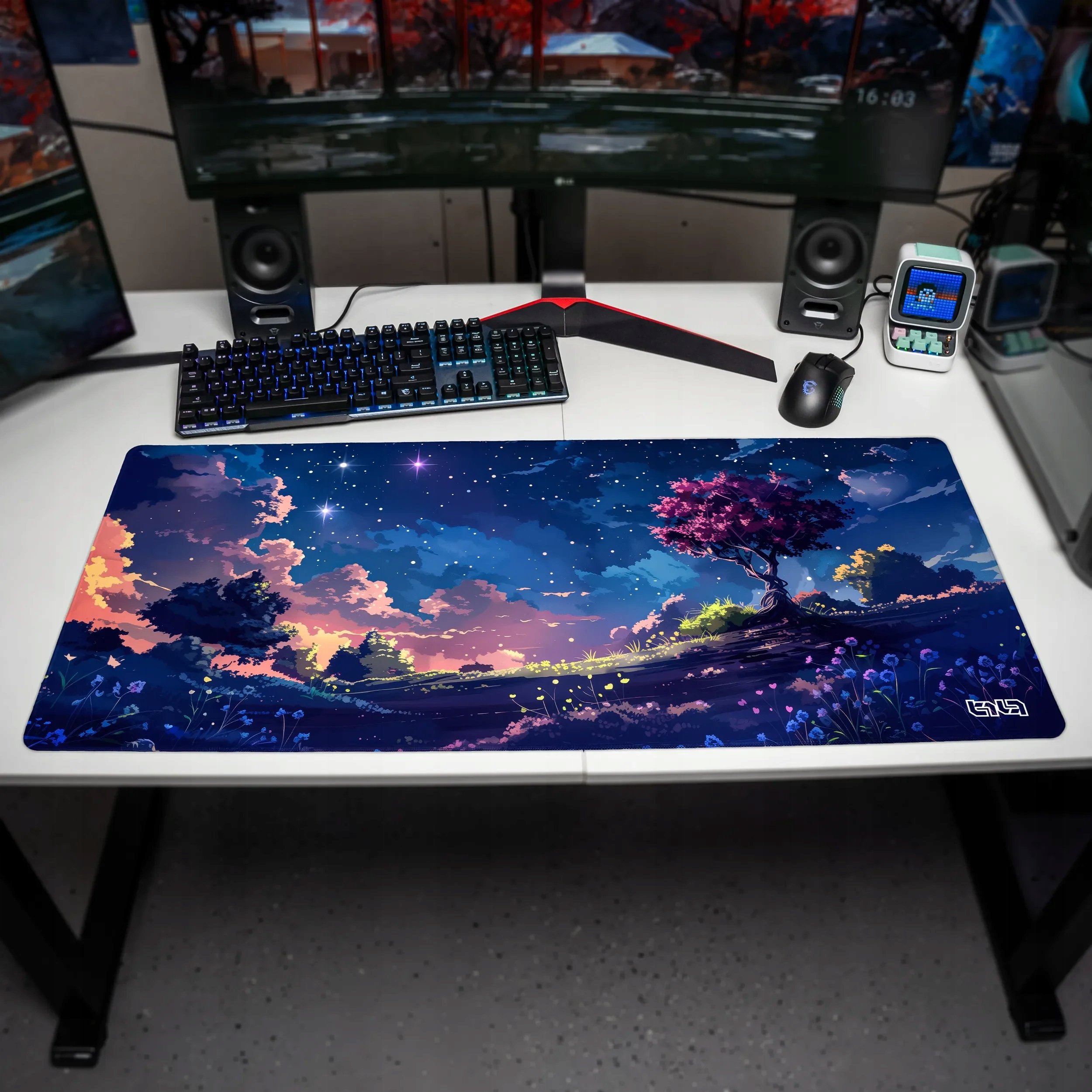 Przestrzeń do gry – Rozmiar 90 x 40 cm dla maksymalnej efektywności